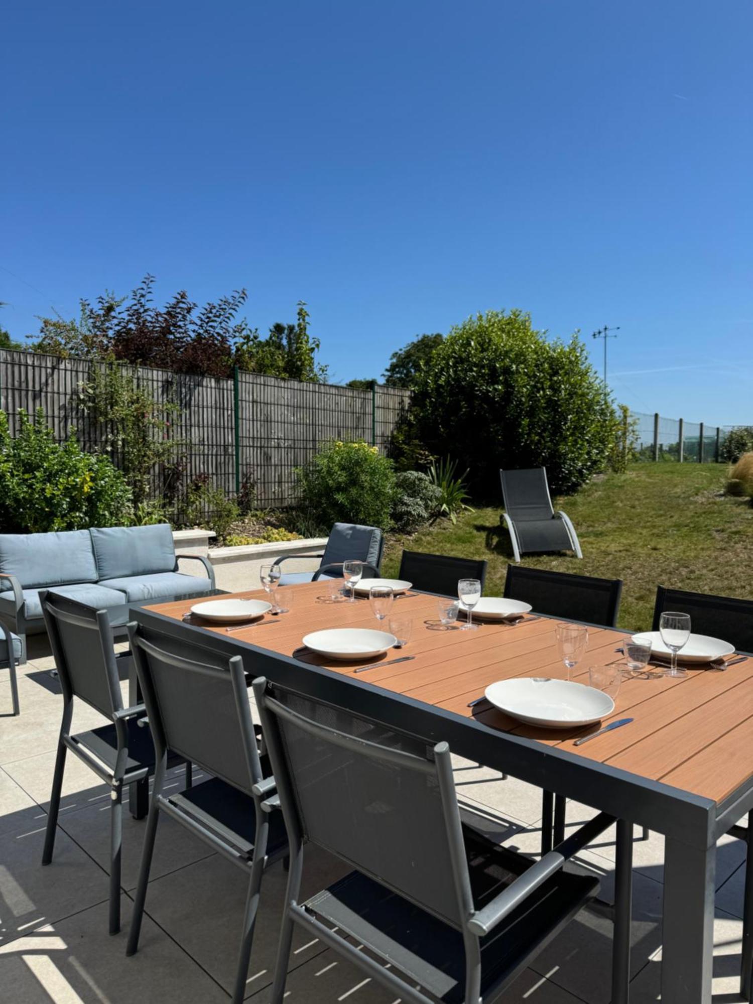 Gite Du Flot - Baie De Somme Maison 4 Chambres Jardin Boismont  Buitenkant foto